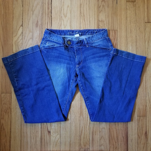 Eddie Bauer Trouser Jeans Medium Wash Size 8 - Picture 4 of 8